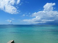 Les Saintes à Gauche La Soufrière à droite