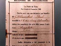 53  Récépissé de déclaration au nom de Paul BLANCHET