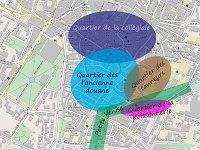 1  Les quartiers (grossièrement)
