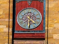 8  Horloge Memento mori "Souviens toi que tu vas mourir