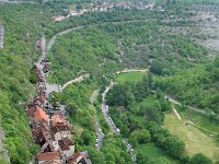 2  Vue sur Rocamadour et le canyon de l'Alzou.