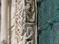 44  Trani - Détail portail de la Cathédrale