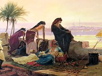 19  Eugène-Giraud - Une terrasse au bord du Nil