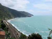 La gare de Corniglia 365 marches à descendre