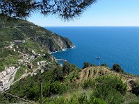 Riomaggiore dans le creux