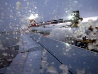 32  Départ Aéroport de Vienne sous la neige